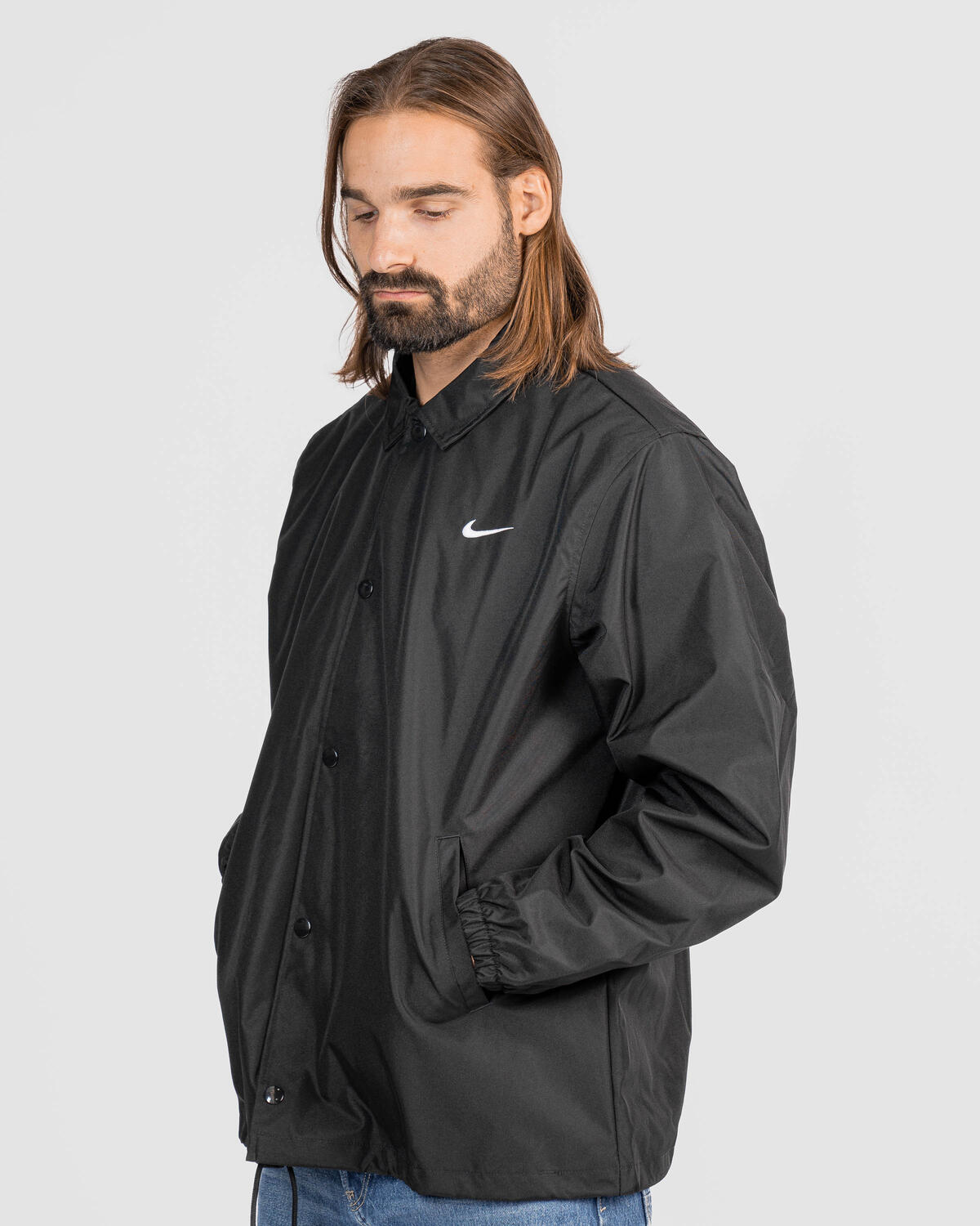 Nike AUTHENTICS LINED COACHES JACKET FD7843 010 AFEW STORE